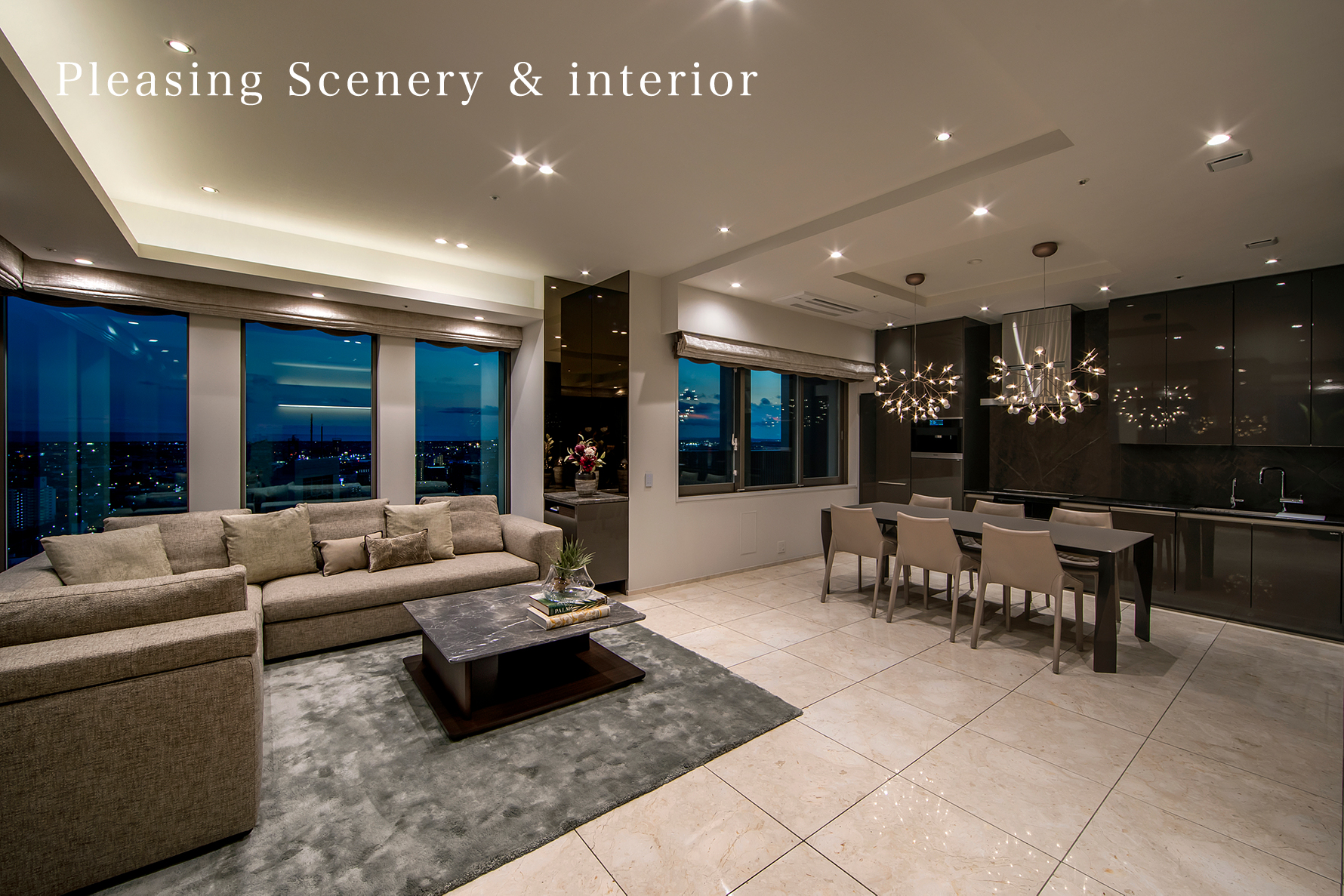 Pleasing Scenery & interior